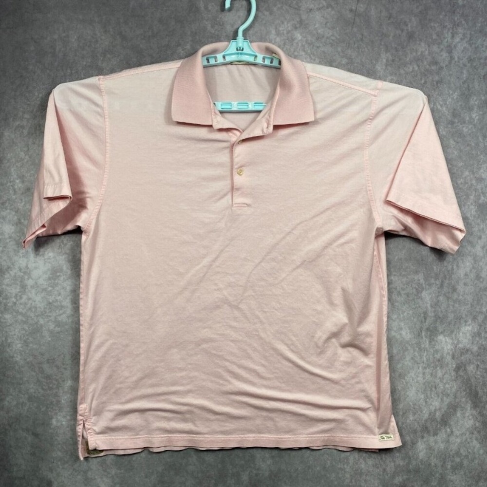 Peter Millar Polo Shirt in pink - perfect for Spring & Easter!